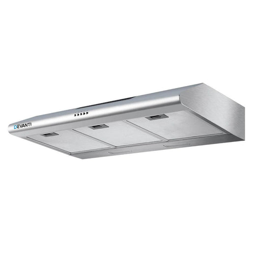 Devanti 900mm Range Hood 90cm Rangehood Stainless Steel - Ozstylz