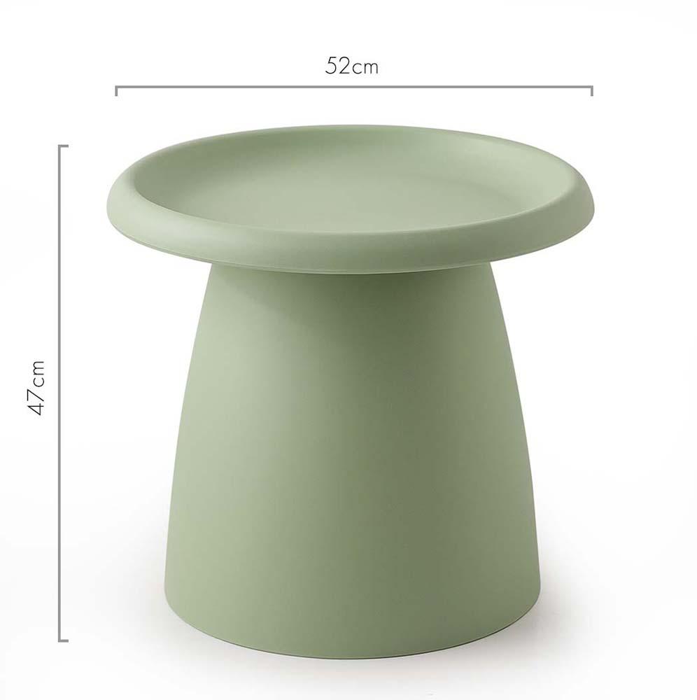 ArtissIn Coffee Table Round 52CM Plastic Green - Ozstylz