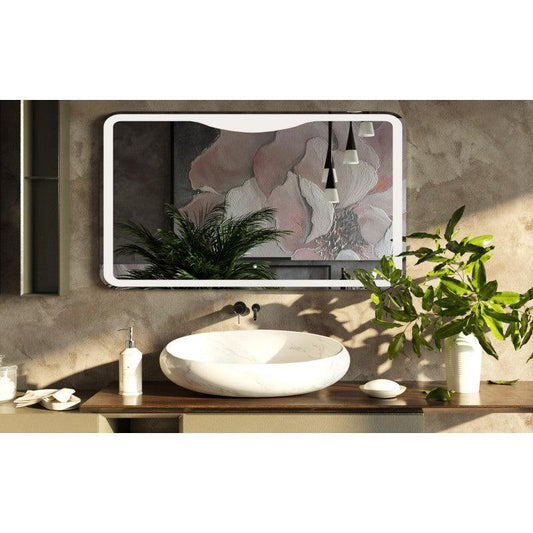 Belbagno Rectangular LED Bathroom Wall Mirror - Ozstylz