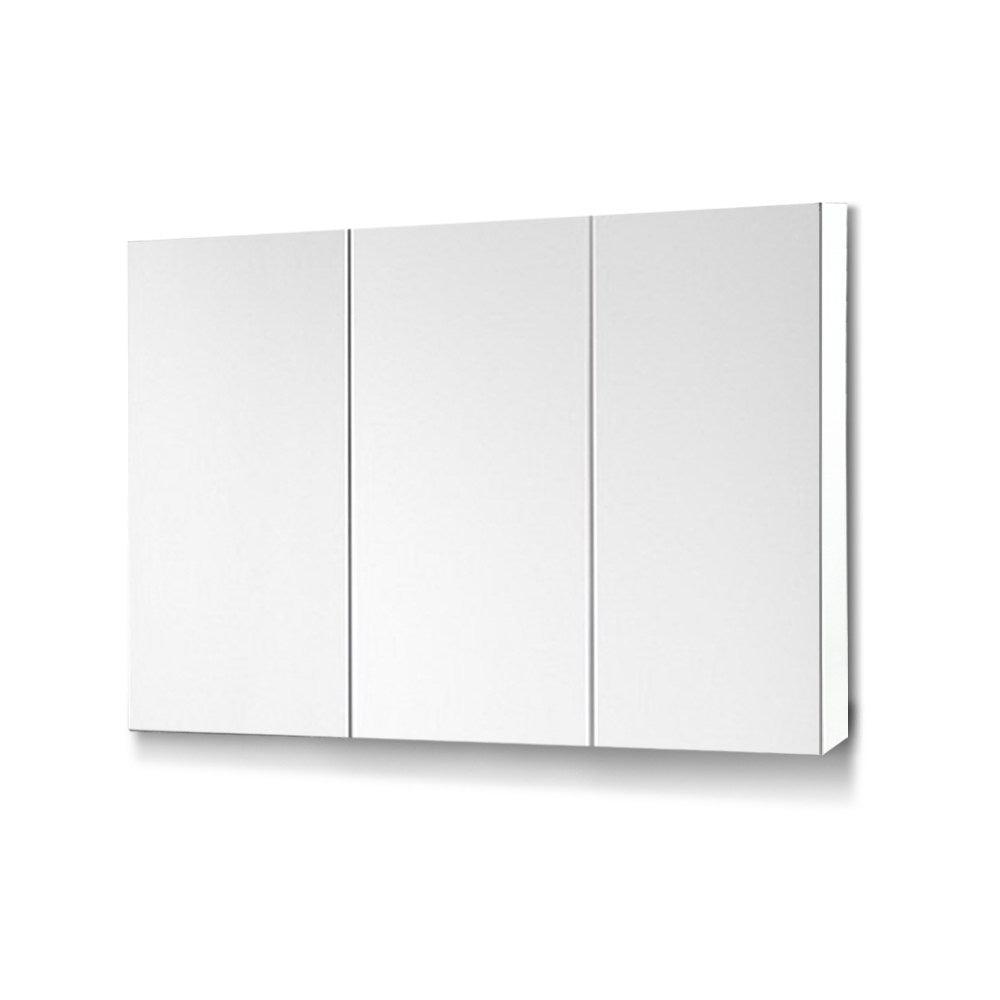 Cefito Bathroom Vanity Mirror with Storage Cabinet - White - Ozstylz