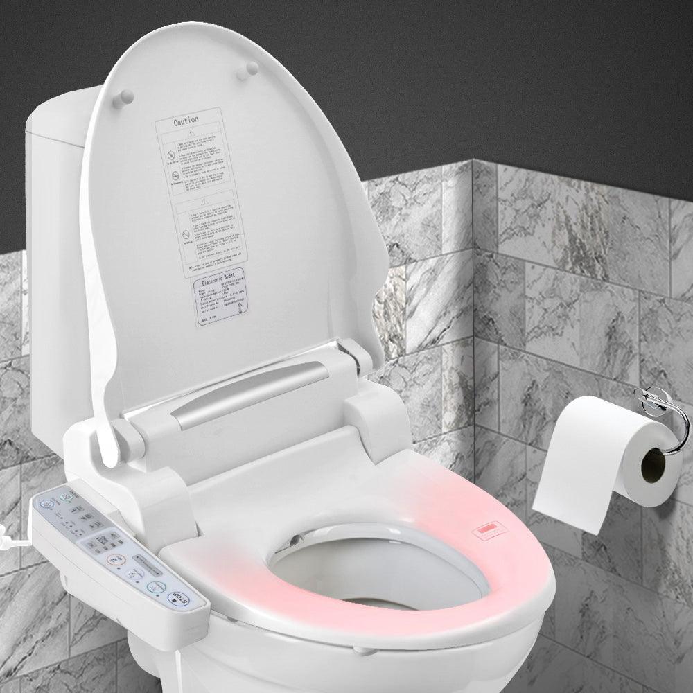 Cefito Electric Bidet Toilet Seat Cover Auto Smart Water Wash Dry Panel Control - Ozstylz