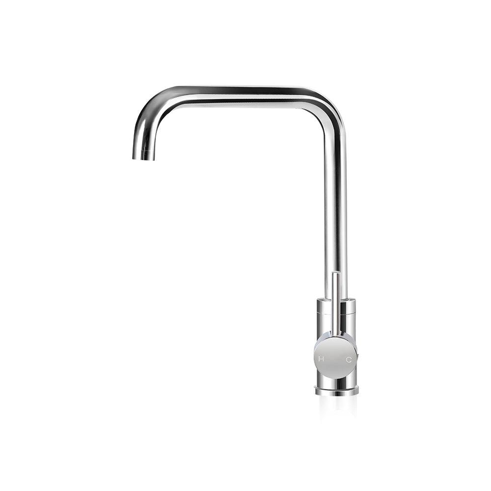 Cefito Kitchen Mixer Tap Mixer Rectangle Sink Faucet Basin Laundry Chrome - Ozstylz