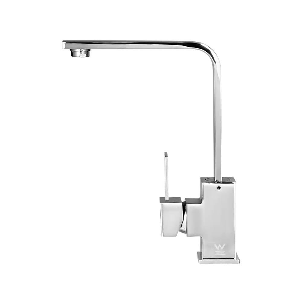 Cefito Kitchen Mixer Tap Mixer Square Sink Faucet Basin Laundry Chrome - Ozstylz