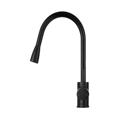 Cefito Kitchen Mixer Tap Pull Out 2 Mode Sink Faucet Basin Laundry Black - Ozstylz