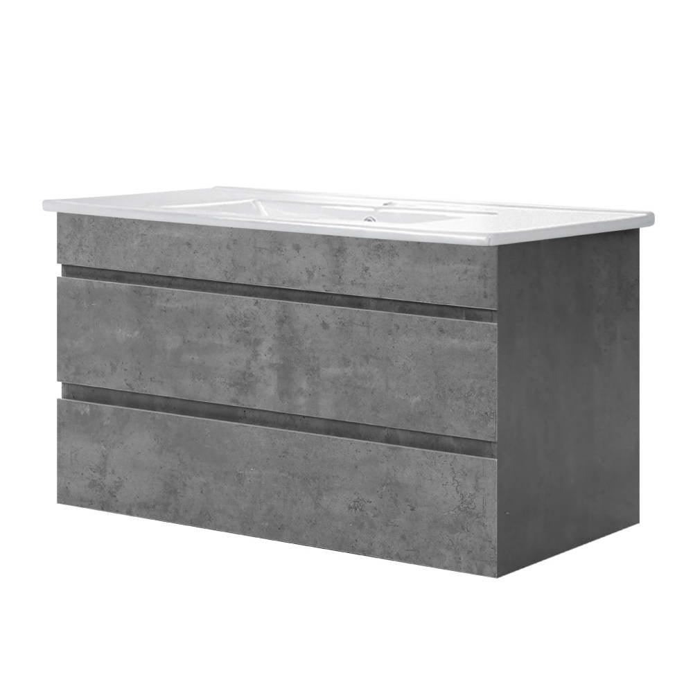 Cefito Vanity Unit 915mm with Basin Grey - Ozstylz