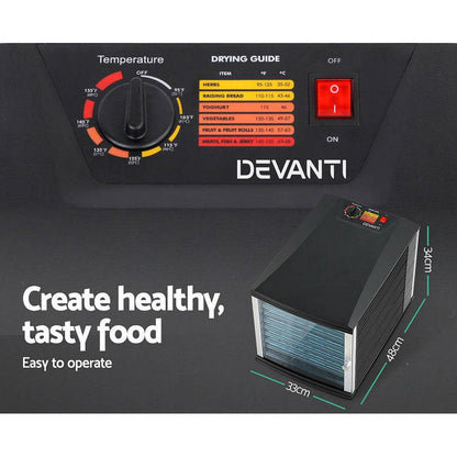 Devanti 10 Trays Food Dehydrator - Ozstylz