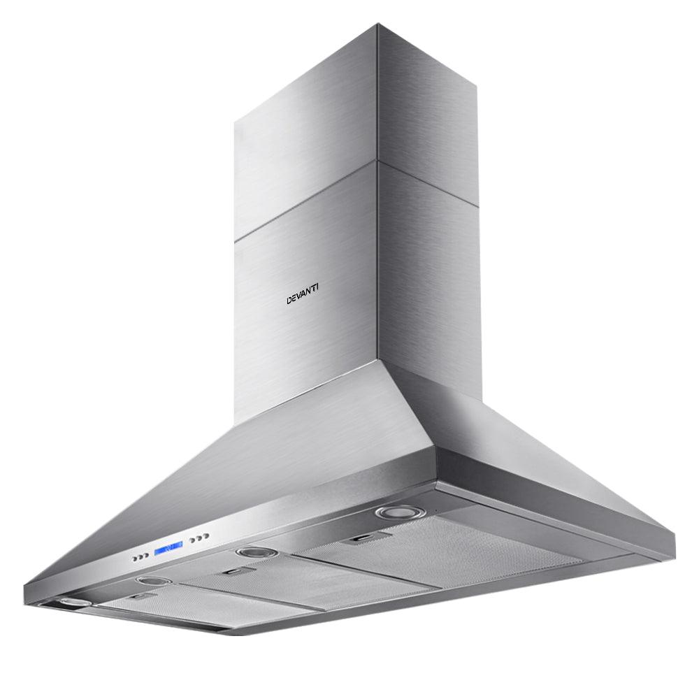 Devanti 1200mm Range Hood 120cm BBQ Commercial Rangehood - Ozstylz