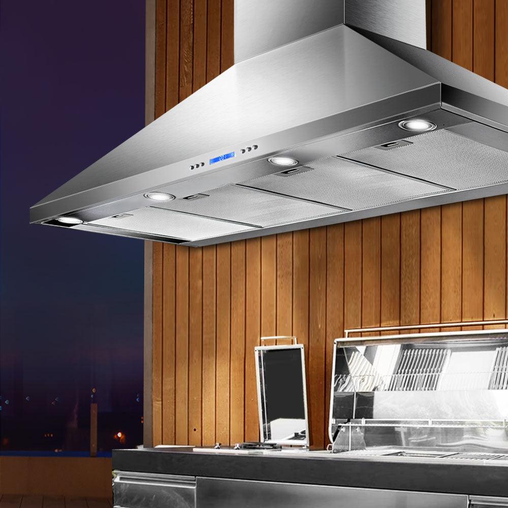 Devanti 1500mm Range Hood 150cm BBQ Commercial Rangehood - Ozstylz