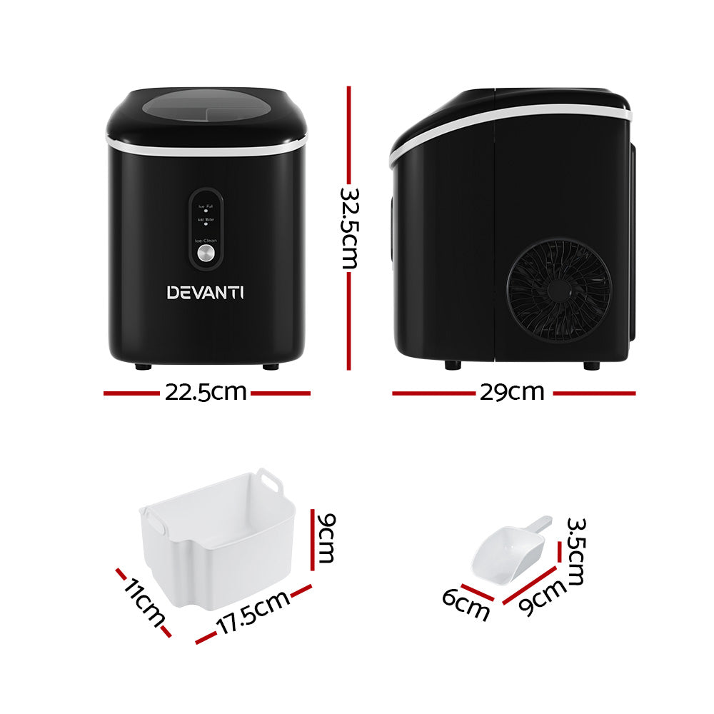 Devanti 15kg Nugget Ice Maker Machine - Ozstylz