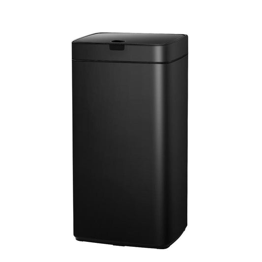 Devanti 45L Motion Sensor Bin Rubbish Automatic Black - Ozstylz