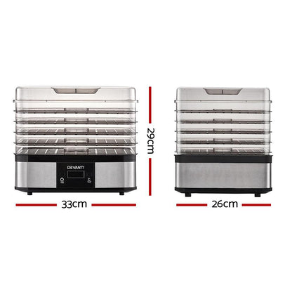 Devanti 5 Trays Food Dehydrator - Ozstylz