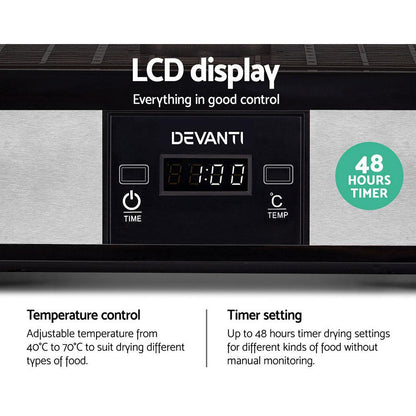 Devanti 5 Trays Food Dehydrator - Ozstylz