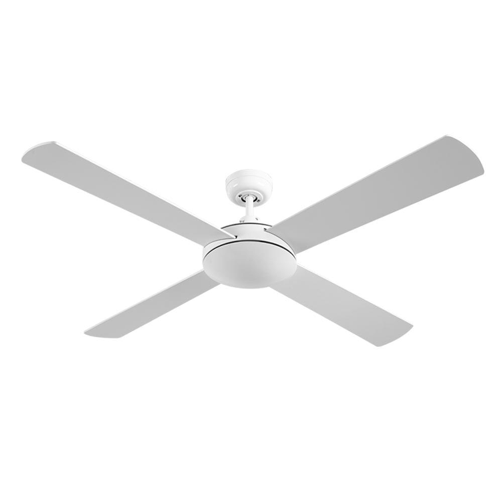 Devanti 52'' Ceiling Fan w/Remote - White - Ozstylz