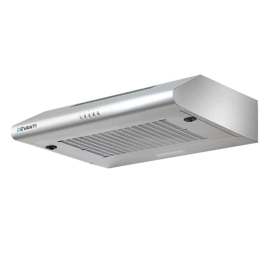 Devanti 600mm Range Hood 60cm Rangehood Stainless Steel - Ozstylz