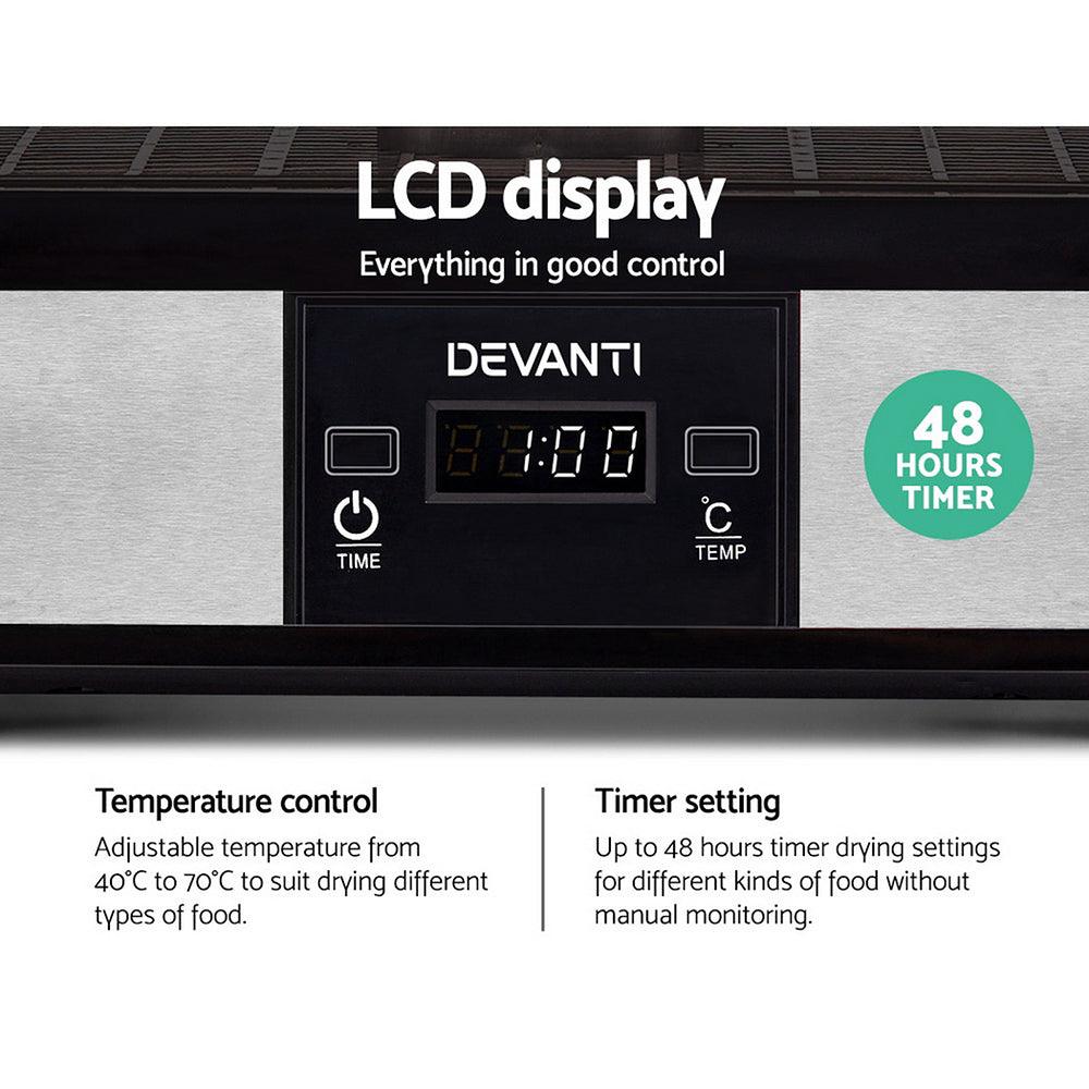 Devanti 7 Trays Food Dehydrator - Ozstylz