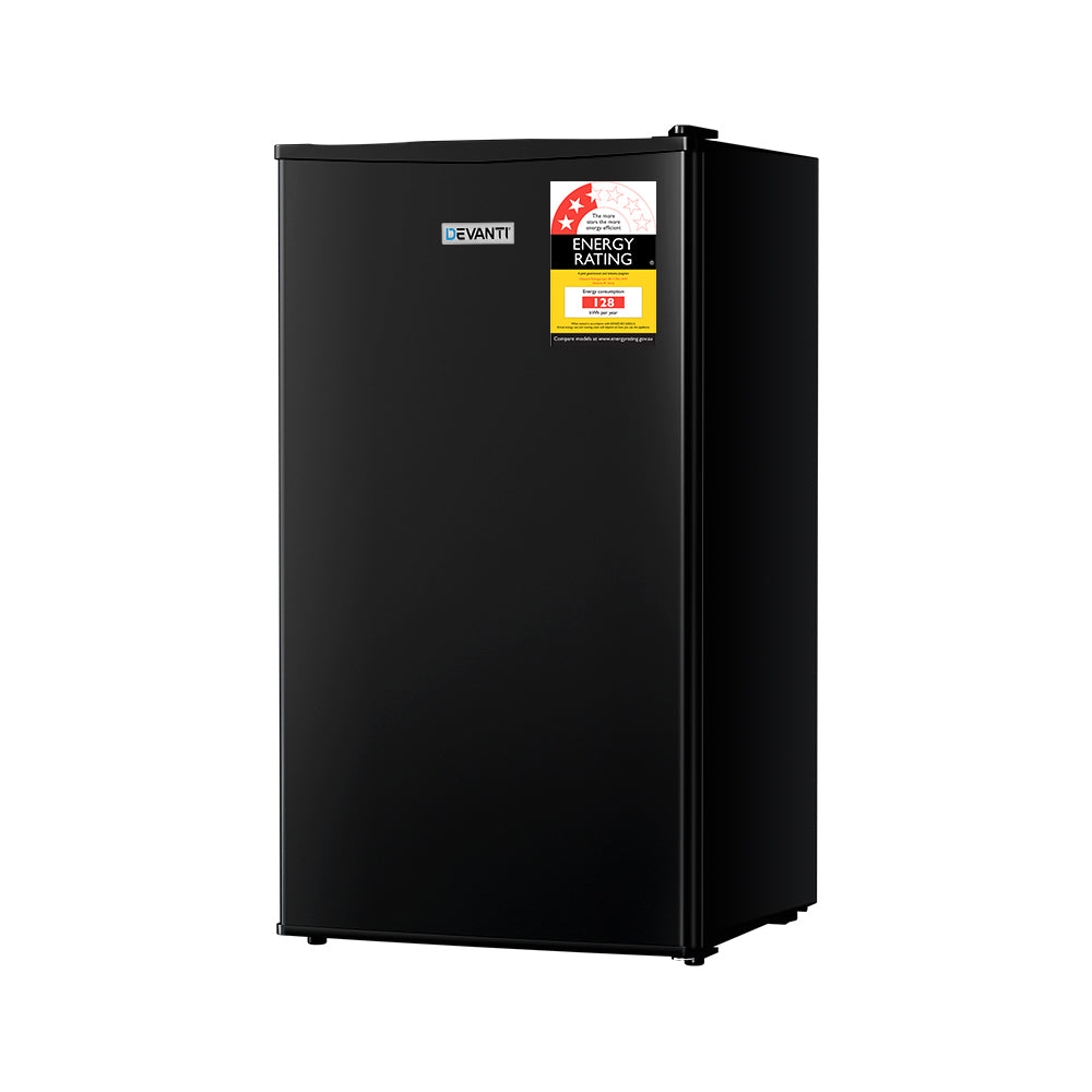 Devanti 95L Bar Fridge Black - Ozstylz