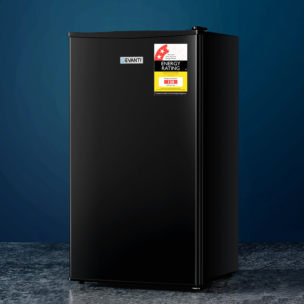 Devanti 95L Bar Fridge Black - Ozstylz