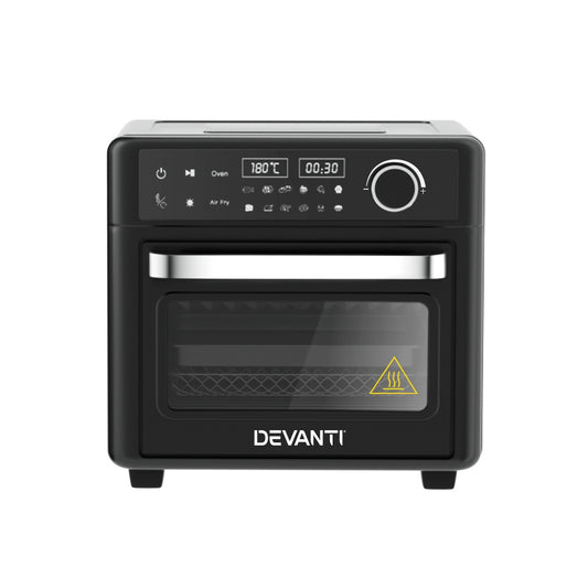 Devanti Air Fryer 15L LCD Fryers Oven - Ozstylz