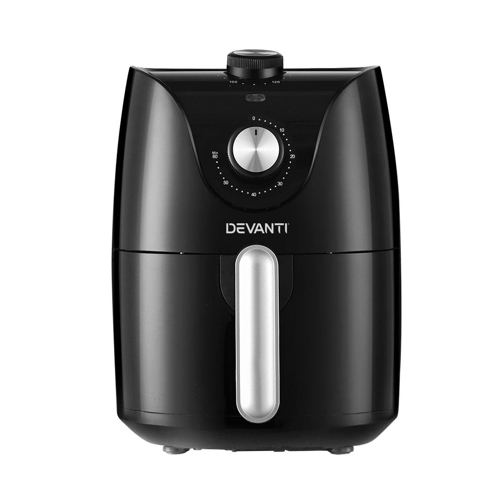 Devanti Air Fryer 2.5L Knob Fryers - Ozstylz