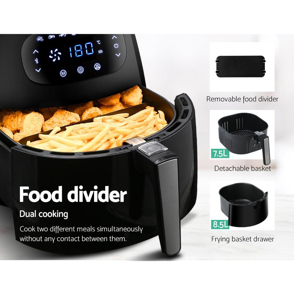 Devanti Air Fryer 8.5L LCD Fryers - Ozstylz