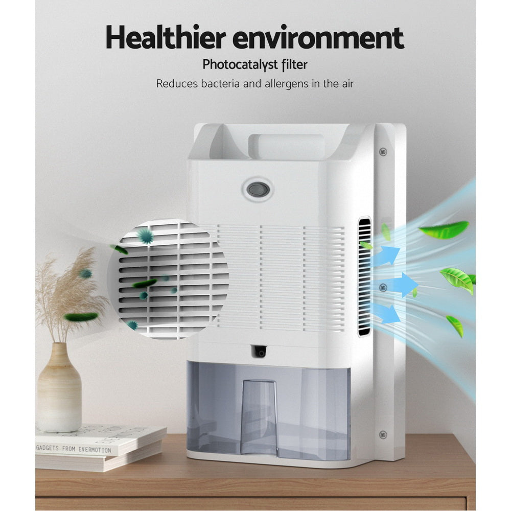 Devanti Dehumidifier 2L Air Purifier White - Ozstylz