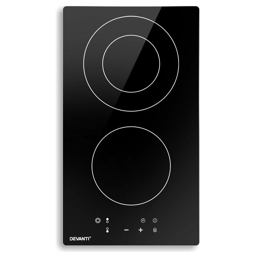 Devanti Electric Ceramic Cooktop 30cm - Ozstylz