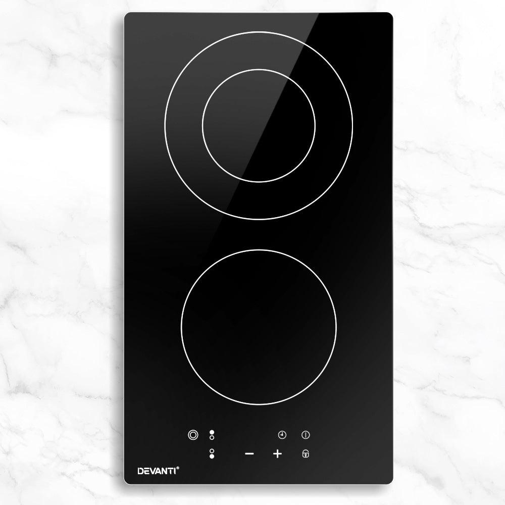 Devanti Electric Ceramic Cooktop 30cm - Ozstylz