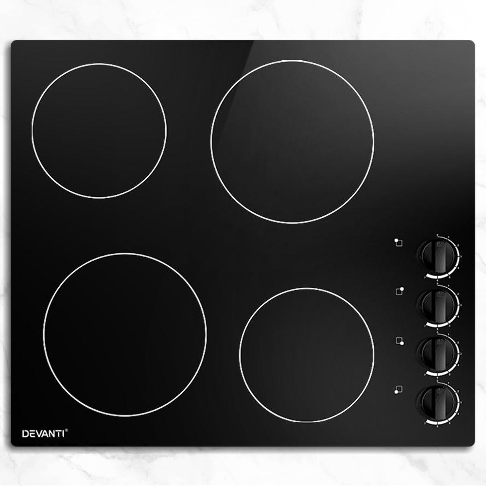 Devanti Electric Ceramic Cooktop 60cm - Ozstylz