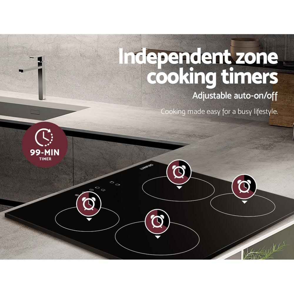 Devanti Electric Ceramic Cooktop 60cm Touch Control - Ozstylz