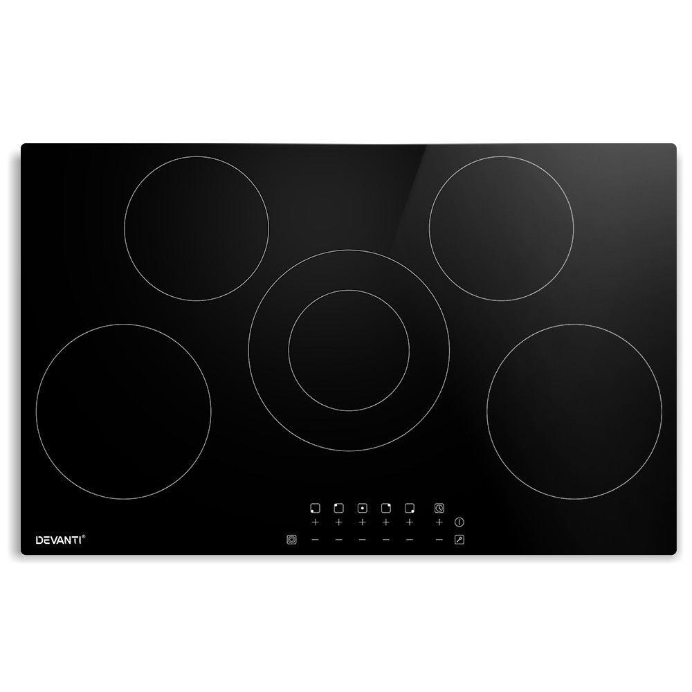 Devanti Electric Ceramic Cooktop 90cm - Ozstylz