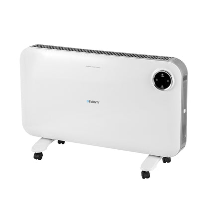 Devanti Electric Convection Heater Panel White 2000W - Ozstylz