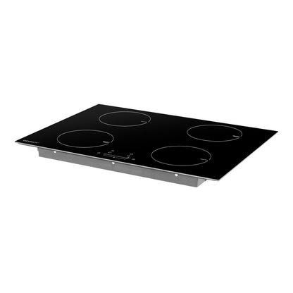 Devanti Electric Induction Cooktop 70cm Ceramic 4 Zones Stove Cook Top Hot Plate 7000W - Ozstylz