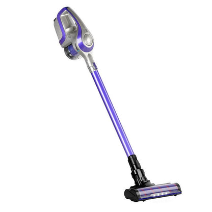 Devanti Handheld Vacuum Cleaner Cordless Roller Brush Head Purple - Ozstylz