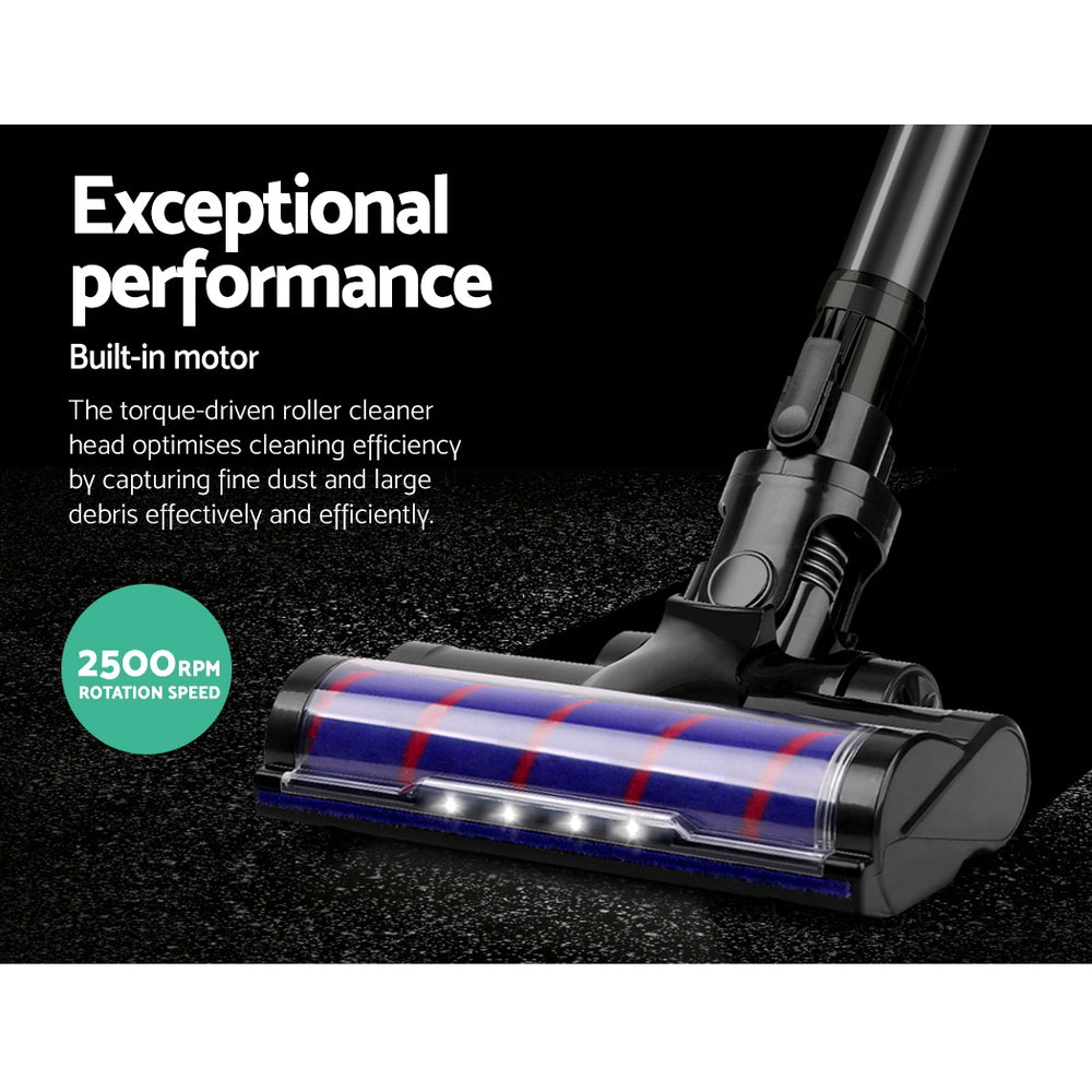 Devanti Handheld Vacuum Cleaner Motorised Roller Brush Head - Ozstylz