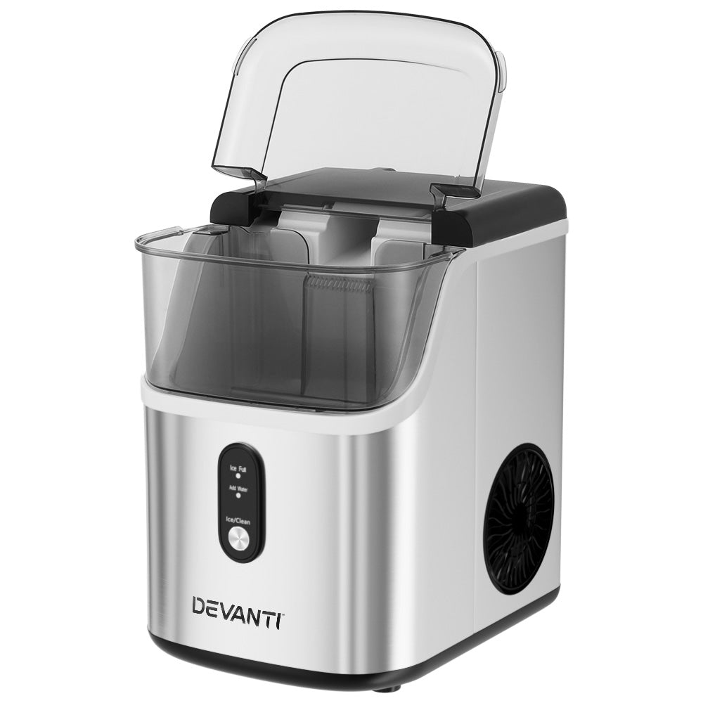 Devanti Ice Maker Machine 15kg Nugget Ice Cube - Ozstylz