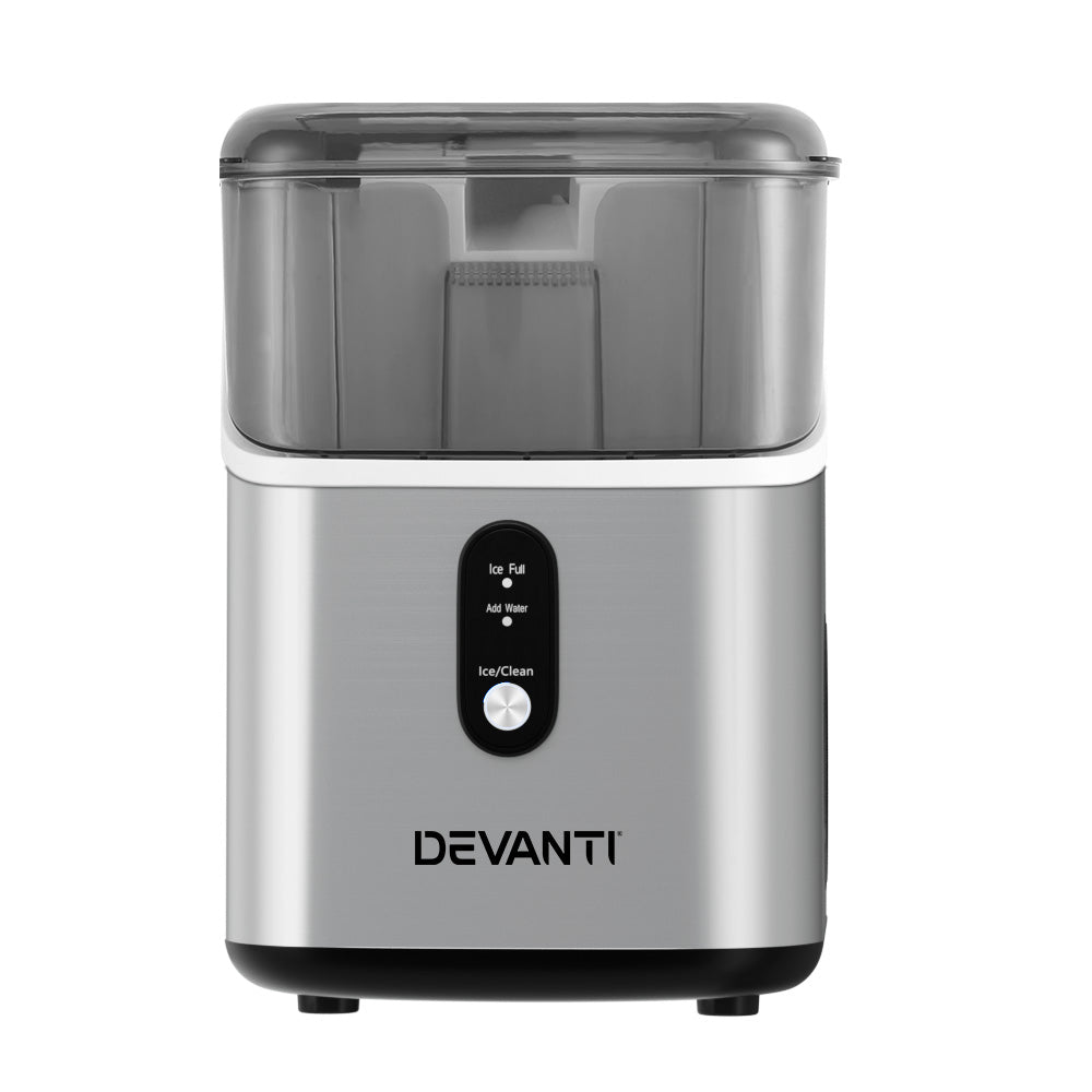 Devanti Ice Maker Machine 15kg Nugget Ice Cube - Ozstylz