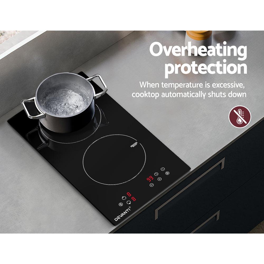 Devanti Induction Cooktop 30cm Electric Cooker - Ozstylz