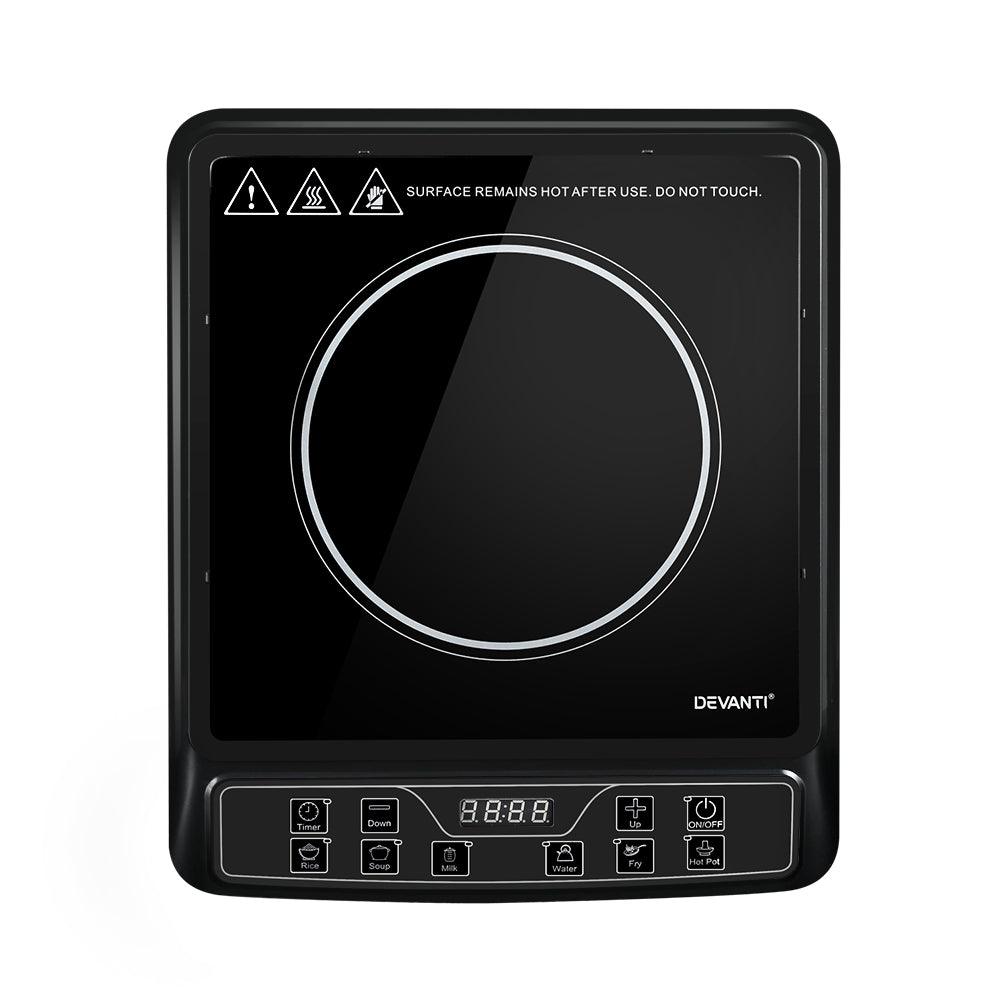 Devanti Induction Cooktop 30cm Portable Cooker - Ozstylz