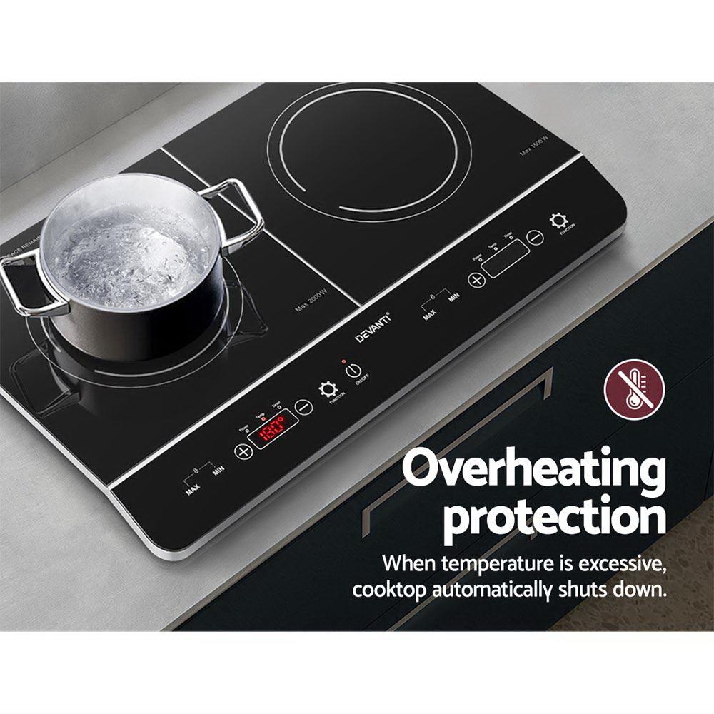 Devanti Induction Cooktop 60cm Portable Cooker - Ozstylz