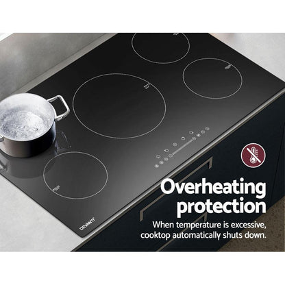 Devanti Induction Cooktop 90cm Electric Cooker - Ozstylz