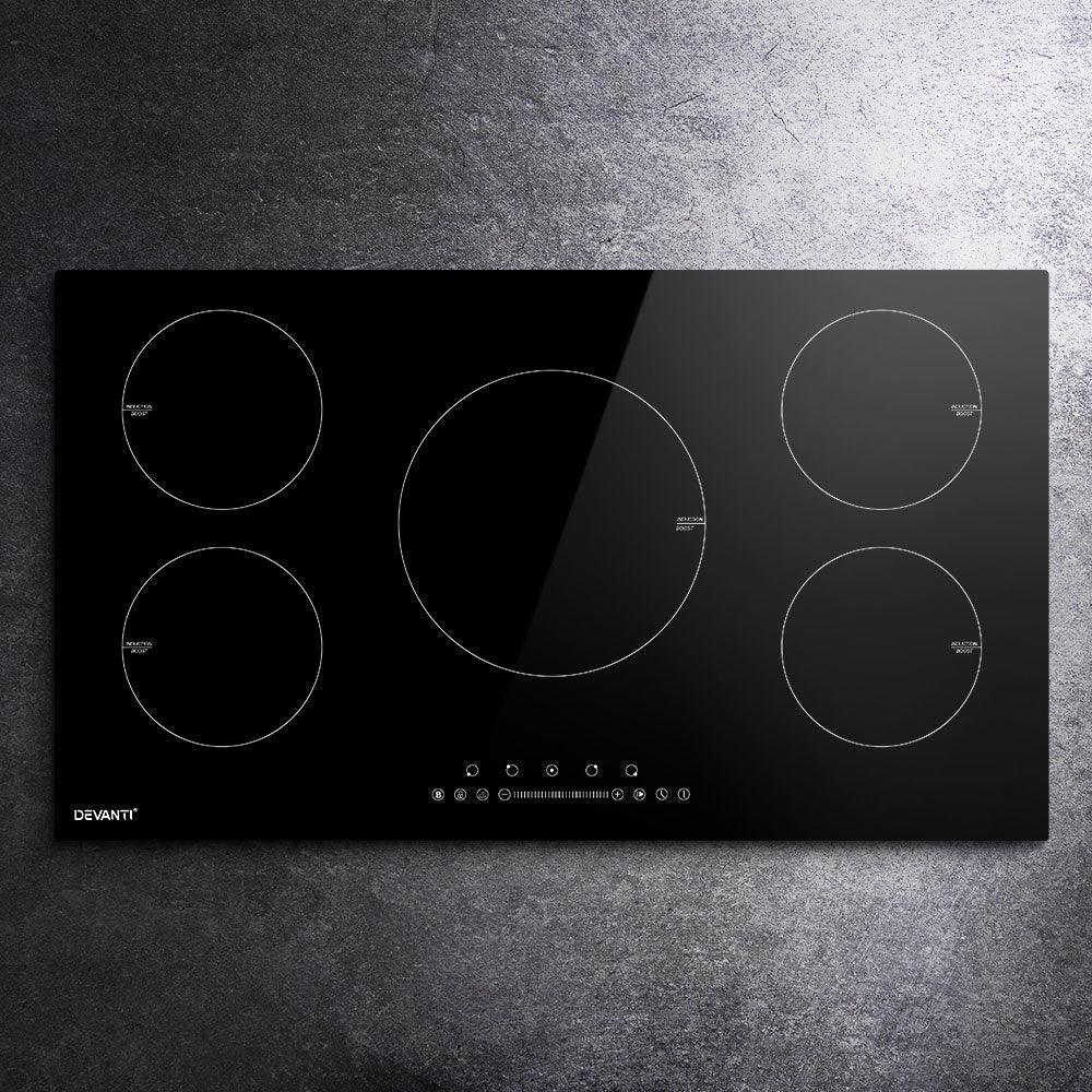 Devanti Induction Cooktop 90cm Electric Cooker - Ozstylz