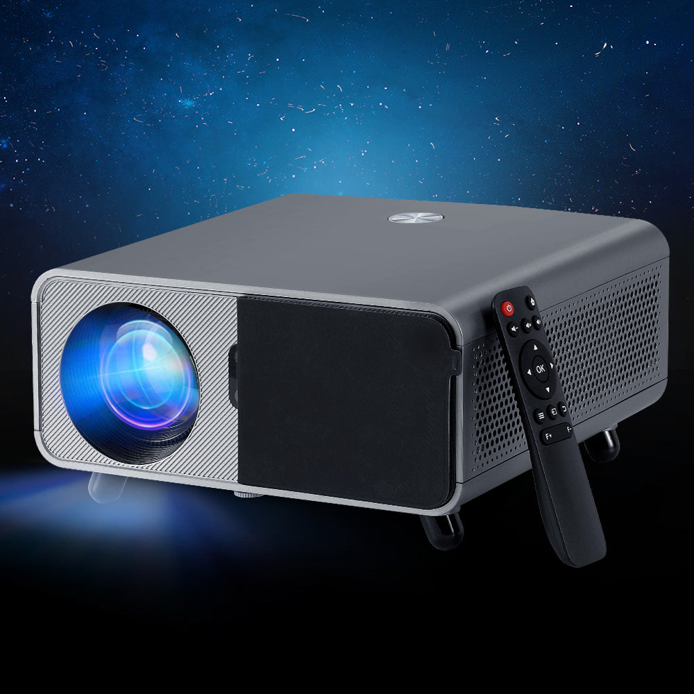 Devanti Portable Wifi Video Projector 4K 2.4G/5G Home Theater HDMI 1080P - Ozstylz