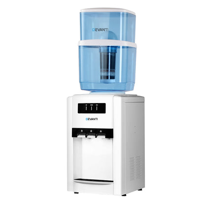 Devanti Water Cooler Dispenser Bench Top 22L w/2 Filter - Ozstylz