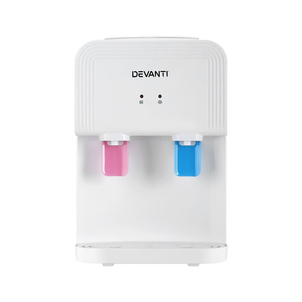 Devanti Water Cooler Dispenser Bench Top White - Ozstylz