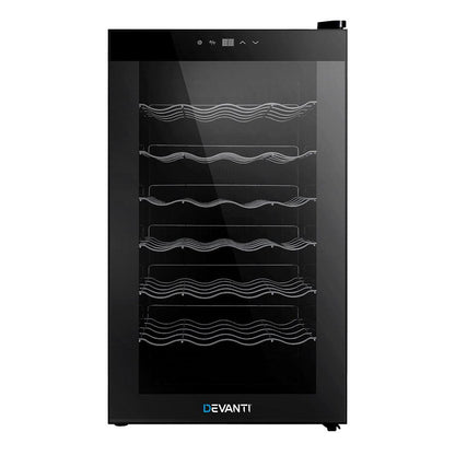 Devanti Wine Cooler Fridge 28 Bottles - Ozstylz