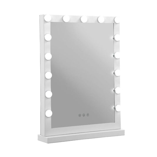 Embellir Makeup Mirror Hollywood with Light Frame Vanity Dimmable Wall 15 LED - Ozstylz