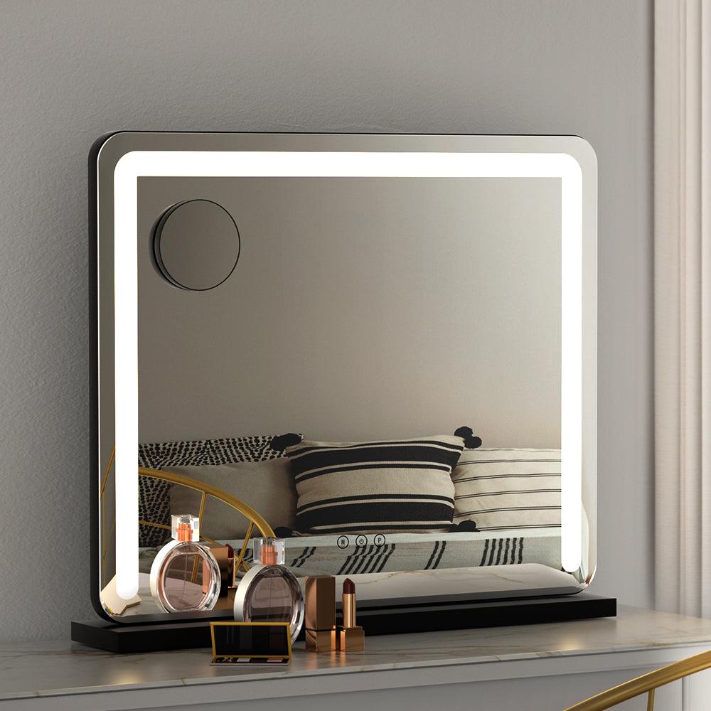 Embellir Makeup Mirror With Light Hollywood Vanity LED Tabletop Mirrors 50X60CM - Ozstylz