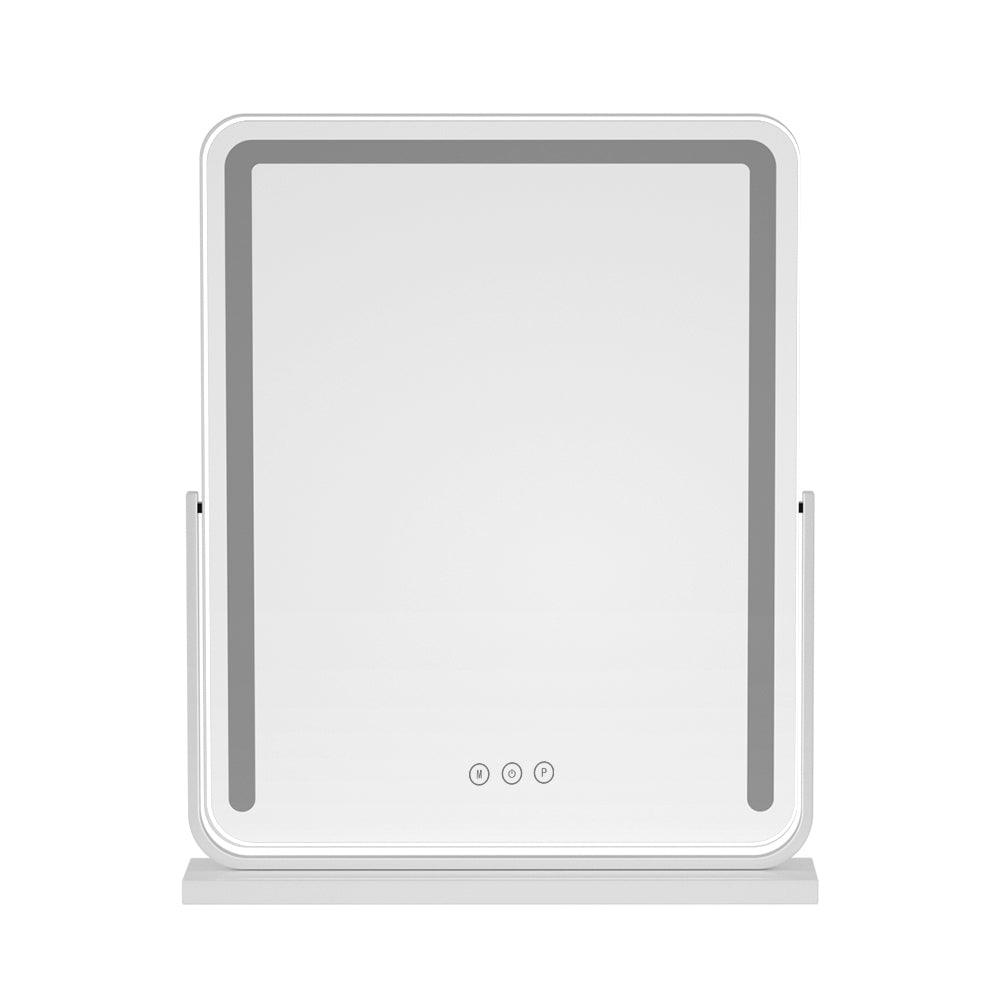 Embellir Makeup Mirror with Lights Hollywood Vanity LED Mirrors White 40X50CM - Ozstylz