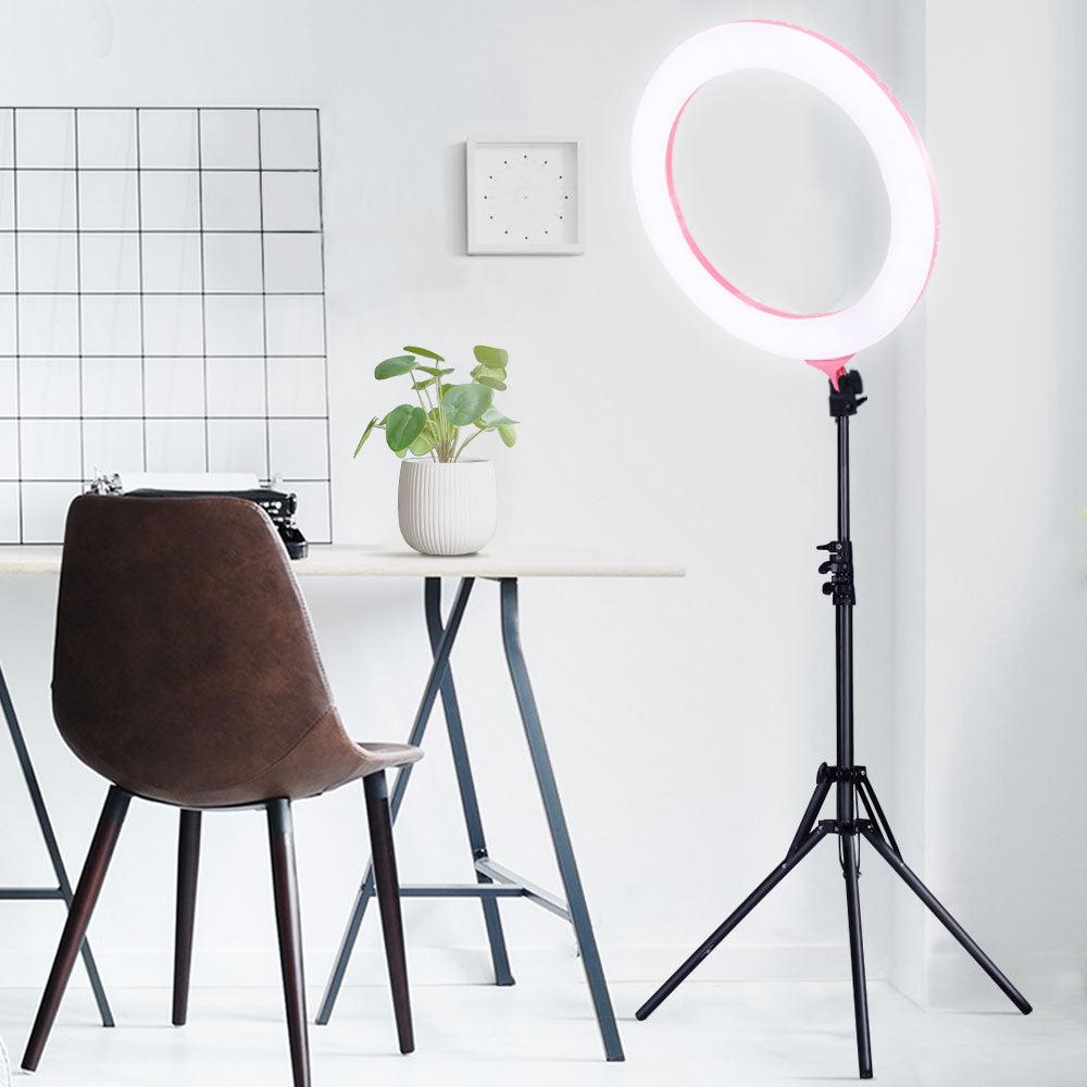 Embellir Ring Light 19" Tripod Stand Pink - Ozstylz