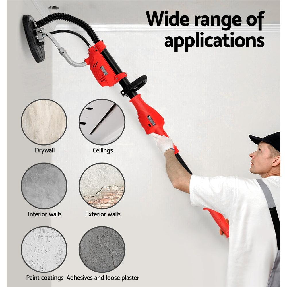 Giantz 800W Drywall Sander Plaster Wall Board Dust - Ozstylz